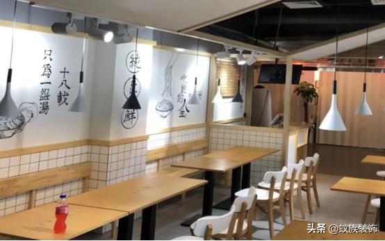 30几平米小面馆装修风格,30平米面馆装修设计图