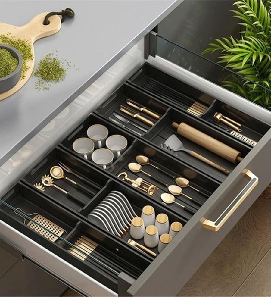 碗碟收纳技巧,碗碟餐具收纳自制