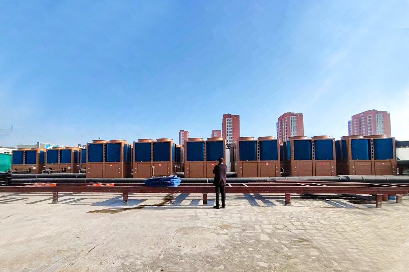 赞！沈阳5万平米商场采暖用格美粤空气能，节能环保双丰收