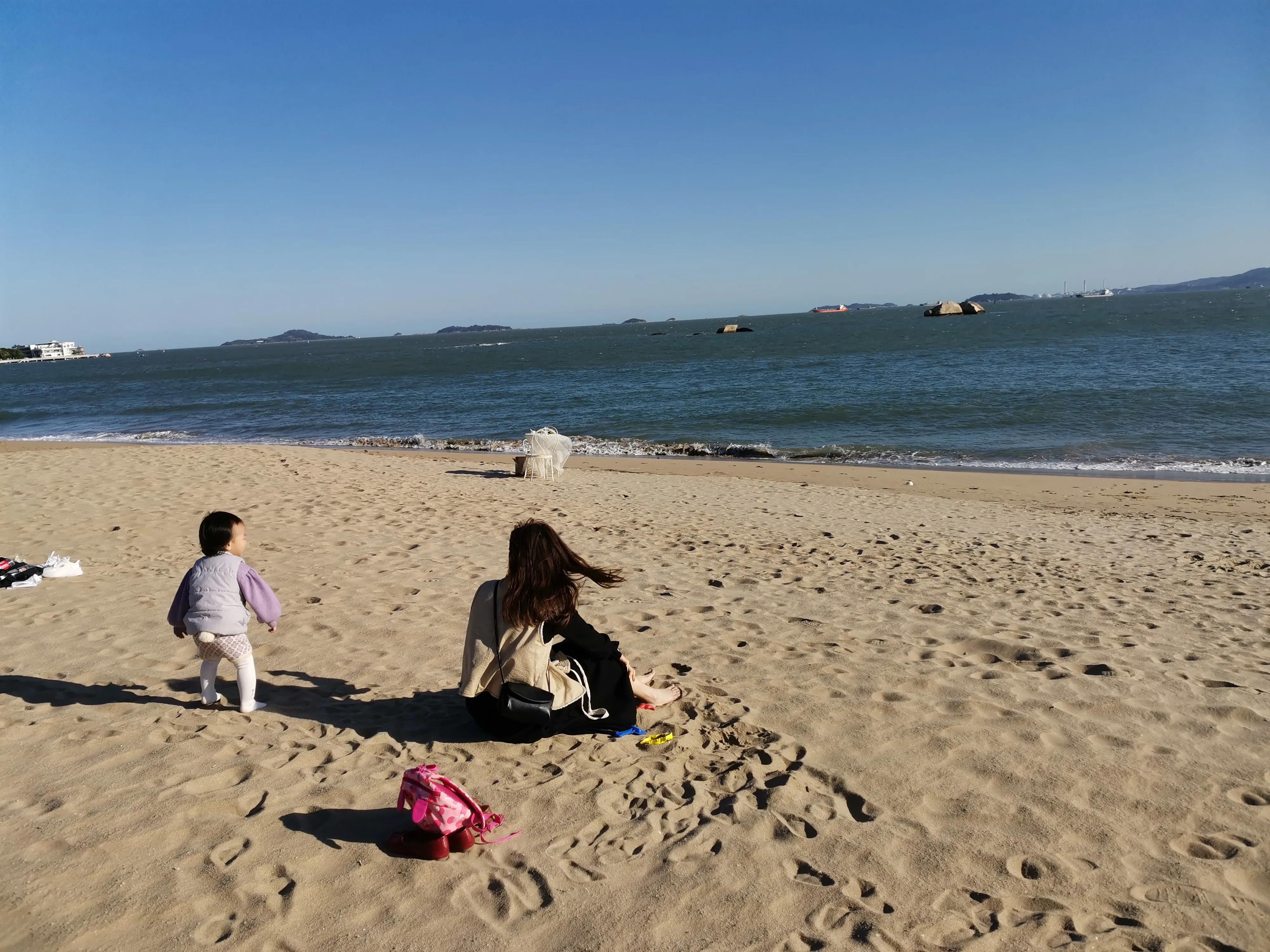 厦门的蓝天白云大海,厦门的海厦门的天空