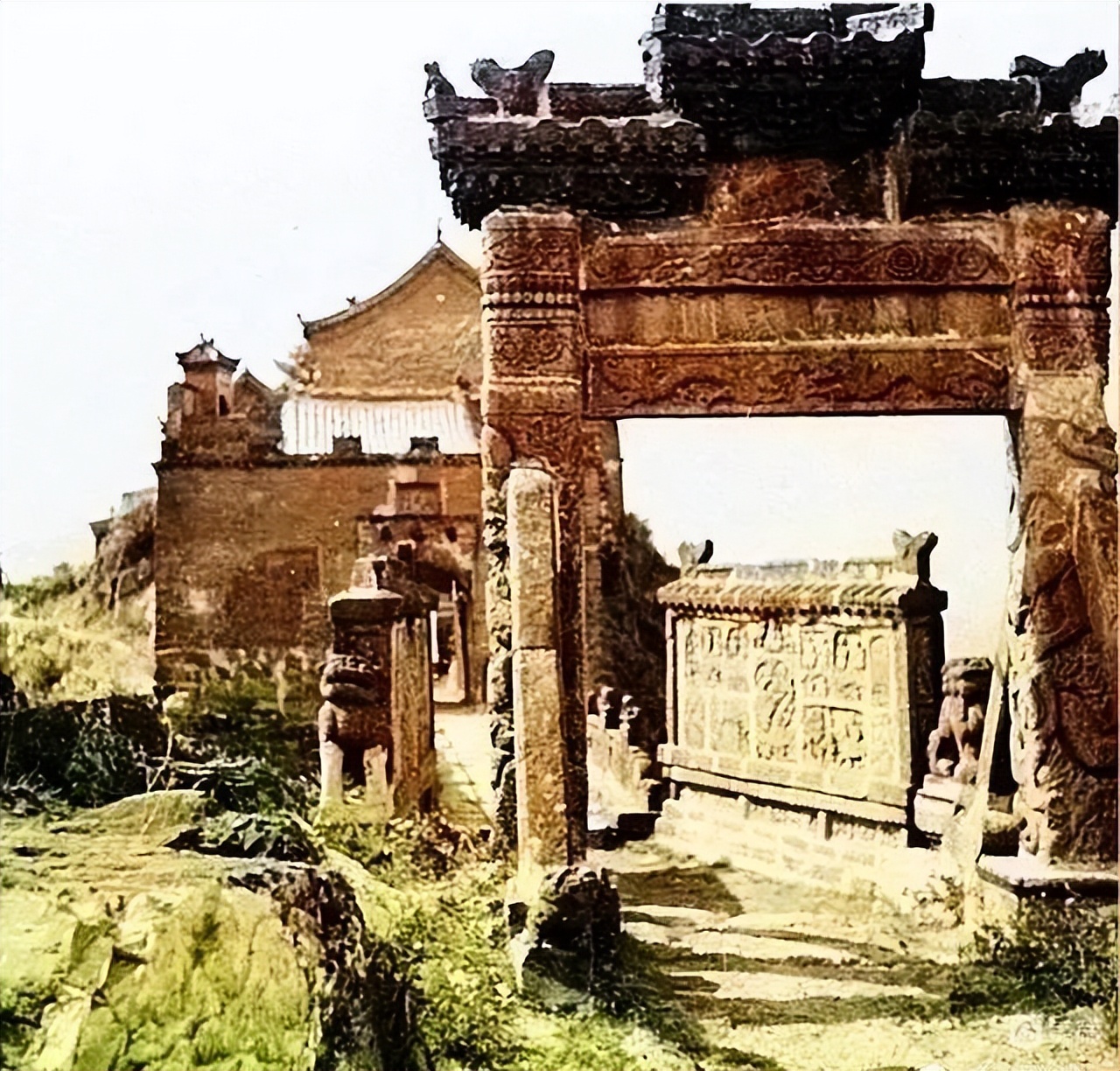 张家口下花园院子,张家口下花园山水花园