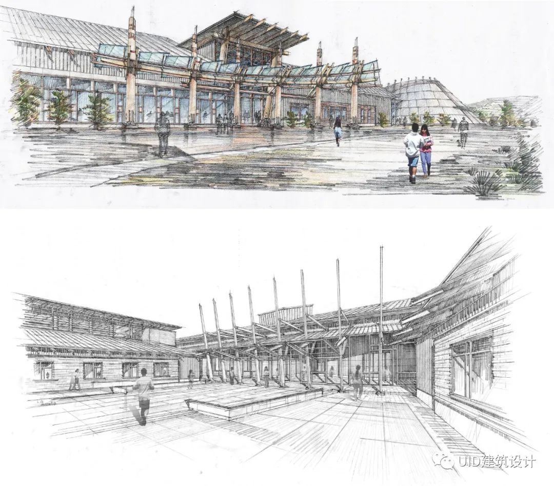 埃及旅游手绘,丹麦旅游手绘图