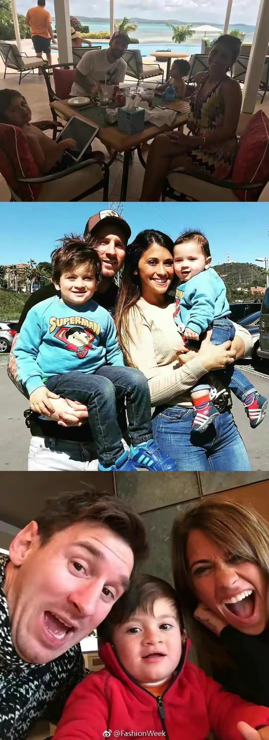 梅西的成功离不开他的家人,梅西夺冠时刻家人伴其左右