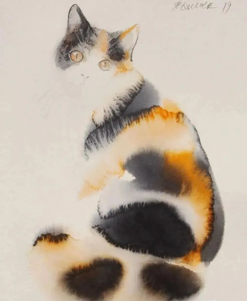 东方美学的中国画神韵,东方水墨画