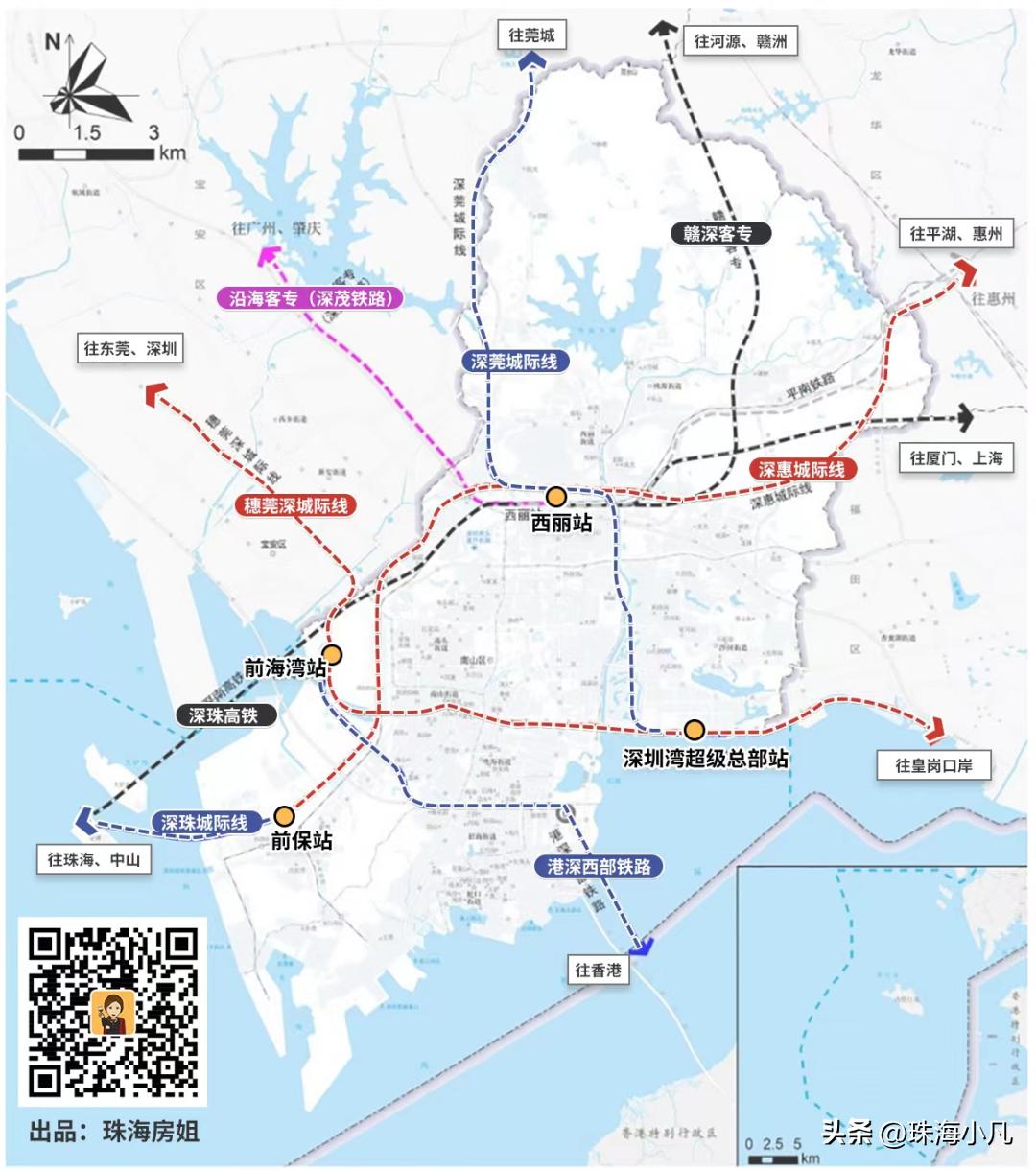 深珠通道招标！淇澳、北围、下栅、港湾大道，四大互通曝光！