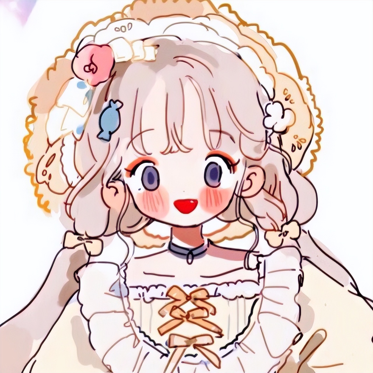 又是闺蜜头像又是情侣头像,小红书女生头像闺蜜头像