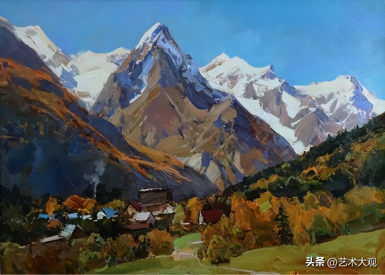 俄罗斯亚历山大巴比奇油画视频,亚历山大巴比奇写生视频全集