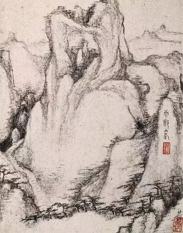 如何欣赏枯笔,枯笔之美书法欣赏