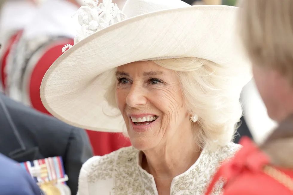 卡米拉气质逆袭不输戴安娜,卡米拉微笑回应凯特