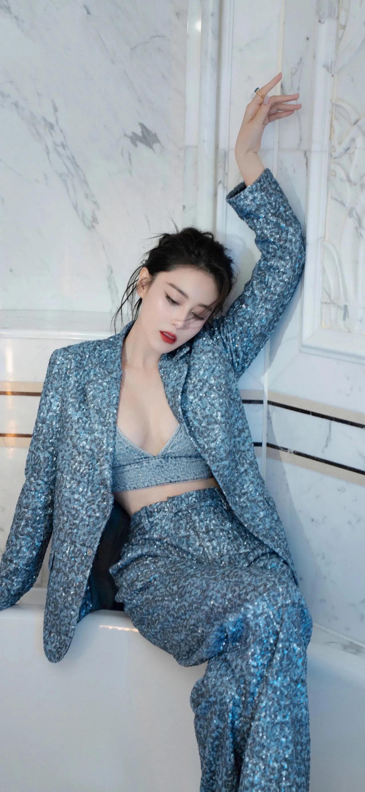 铜雀台张馨予手机壁纸,张馨予惊艳的照片全面屏壁纸