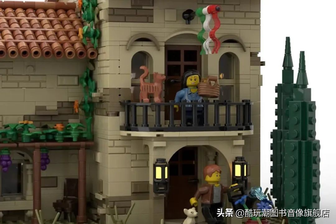 意大利建筑乐高,乐高ideas别墅