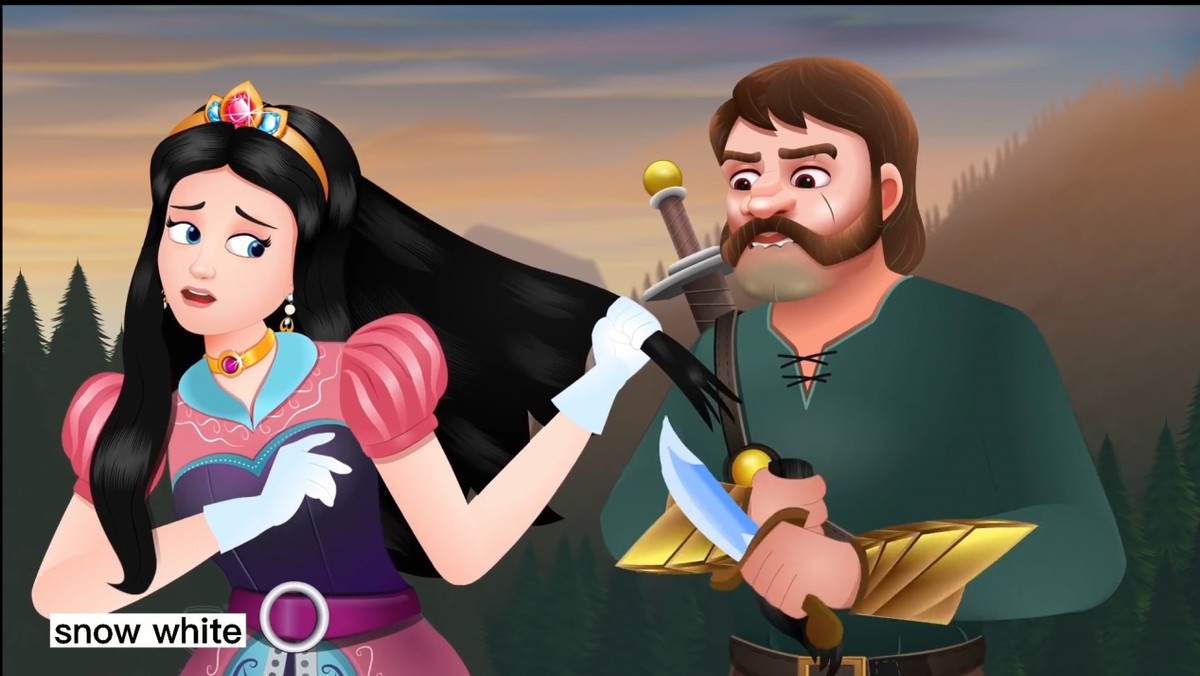 格林童话白雪公主英文阅读,白雪公主格林童话国语版