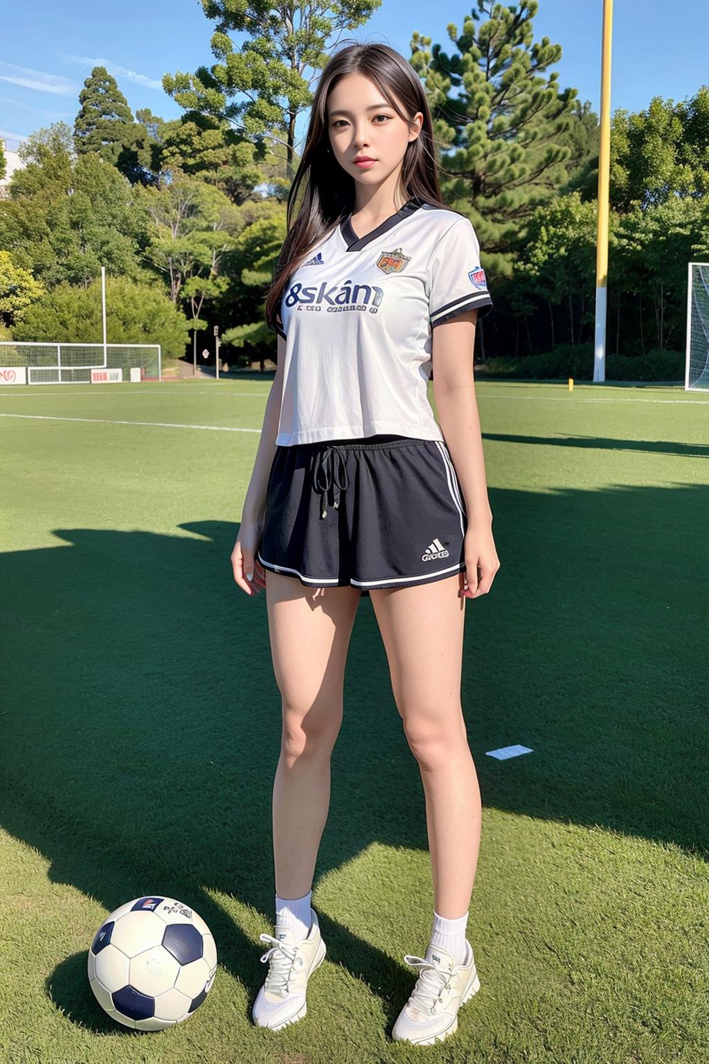 足球宝贝小姐姐,足球宝贝最火图片