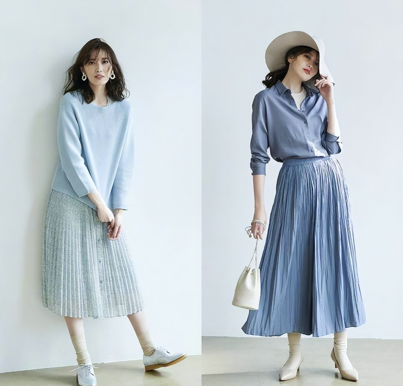 女士时尚百褶裙冬季,百褶裙女高端短