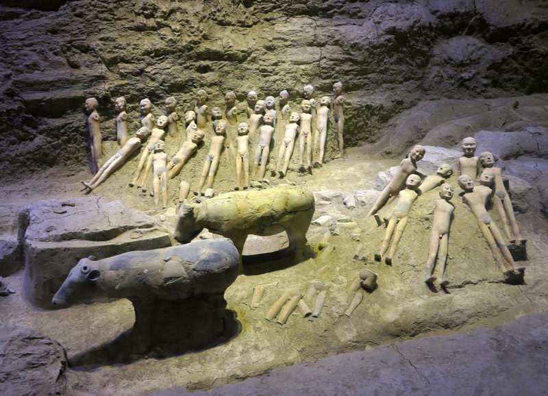 秦陵文官俑坑,阳陵陪葬坑