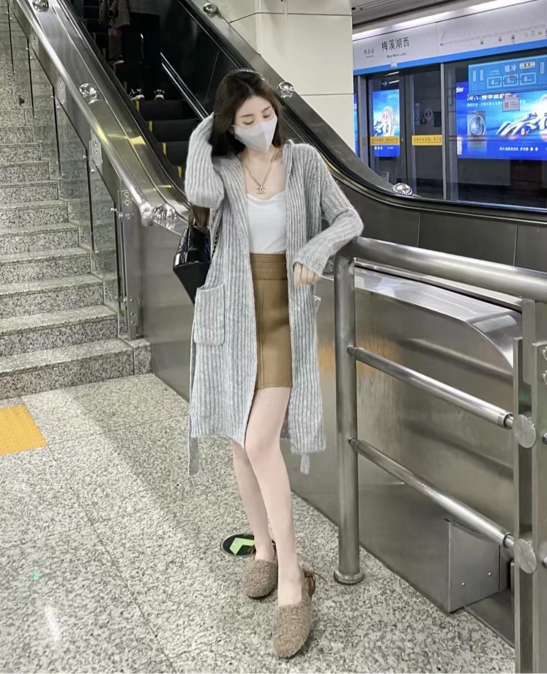 牛仔衫早春穿搭,复古牛仔衫女设计感小众早春