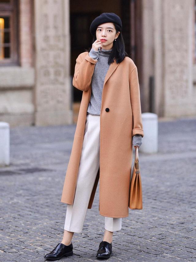 外套气质不起球韩版女神,女士外套不要厚的