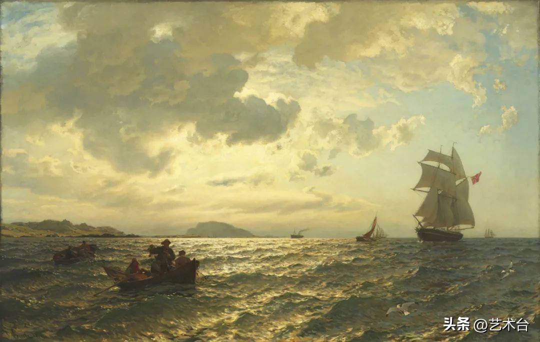 德国十九世纪浪漫主义风景画大师,法国浪漫主义风景画欣赏