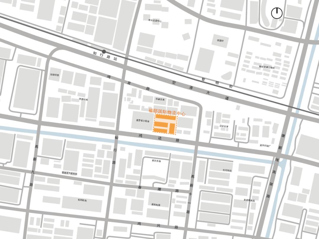 绂忛偢鍥介檯鐗╂祦涓績,绂忛偢寤虹瓚绌洪棿璁捐