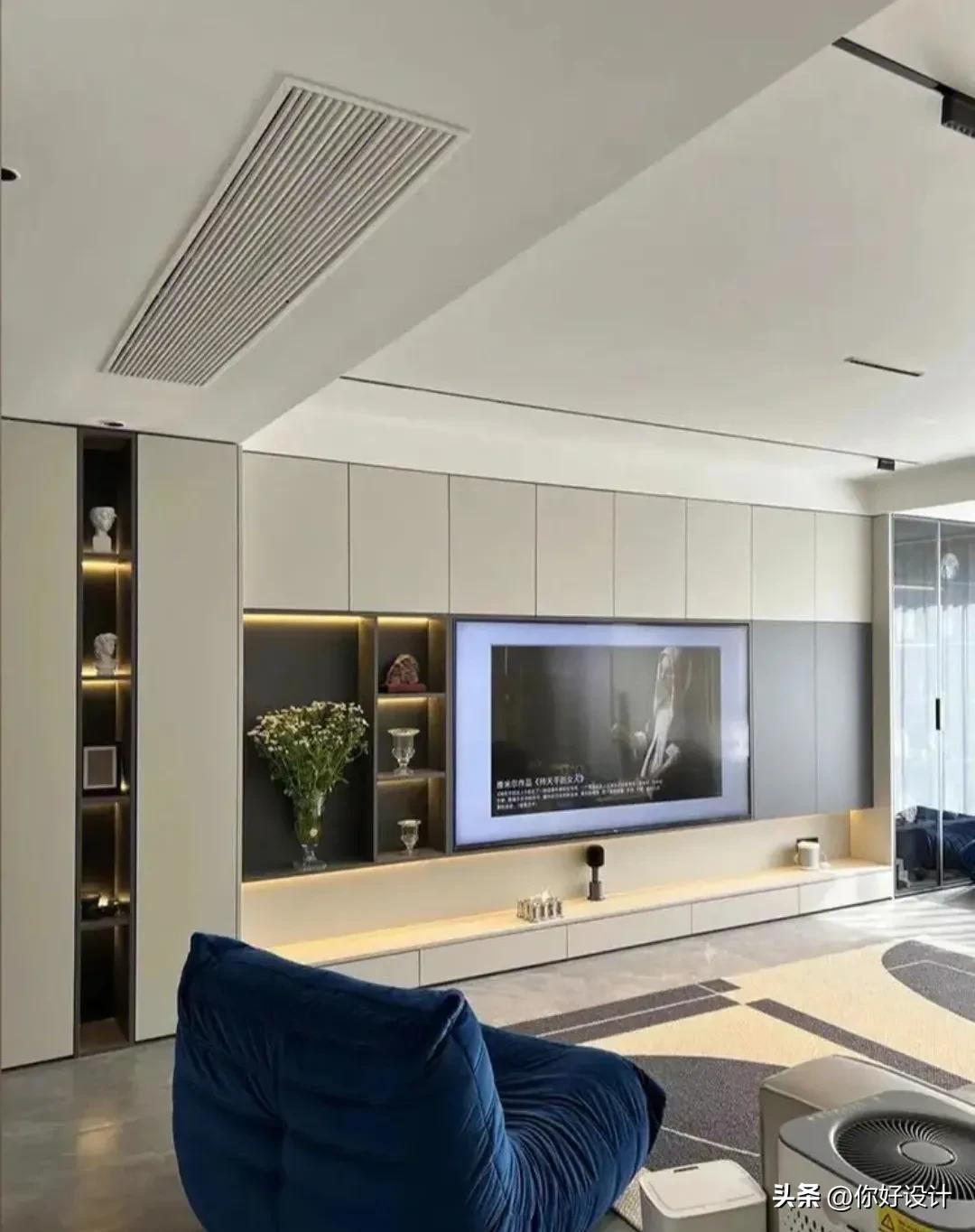 二十款电视背景墙,二十款电视背景墙隐形门