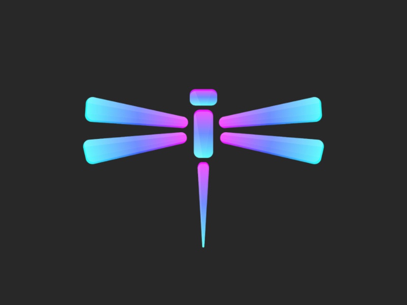 创意蜻蜓标志设计,多款国际范logo设计集锦