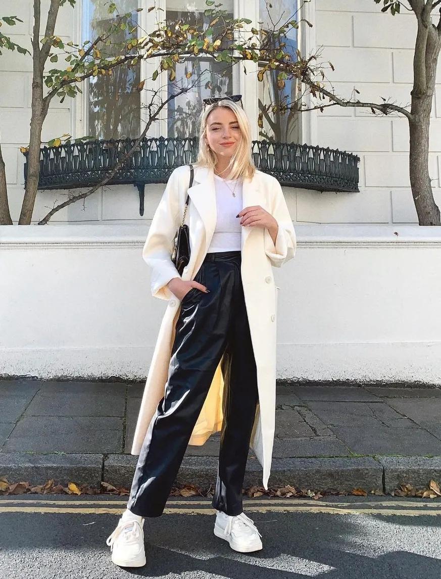 收藏大衣的方法和技巧,大衣穿搭150显高显气质