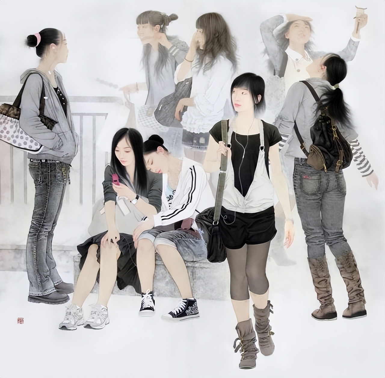 画简单的人物画,怎么画华晨宇人物画