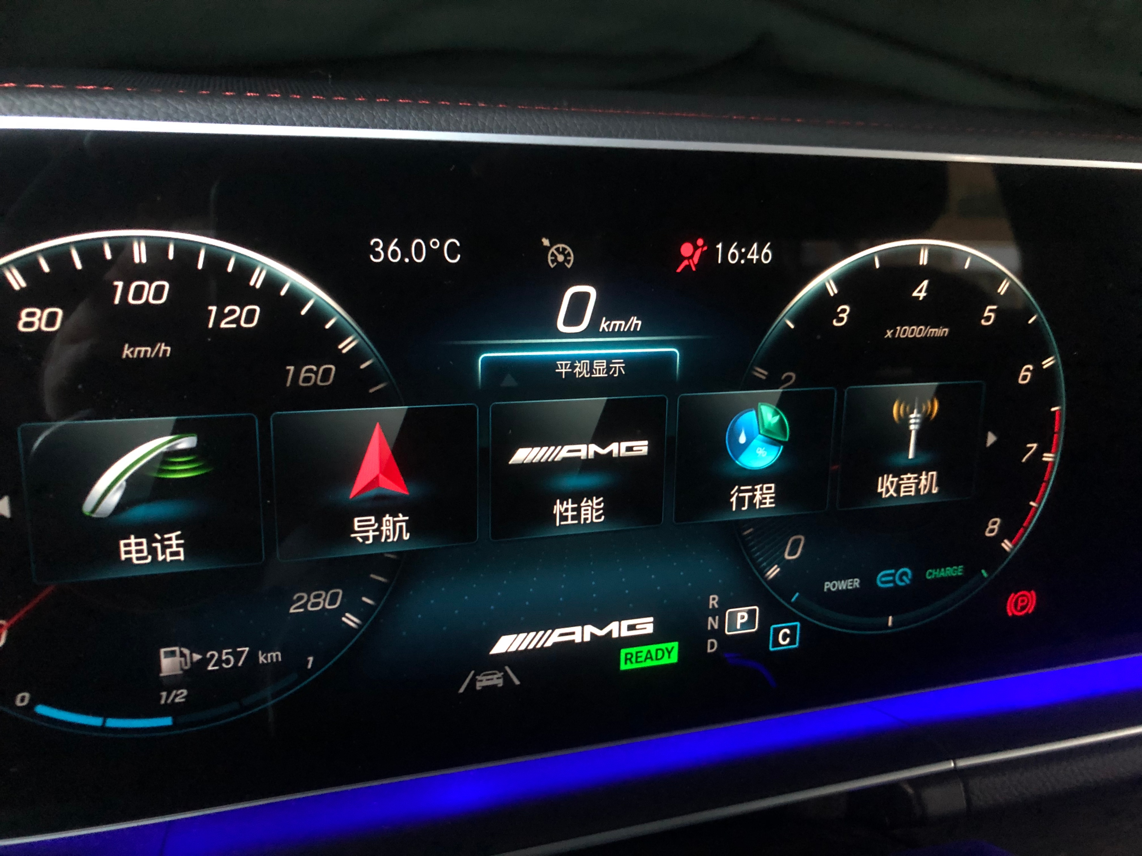 奔驰amggle53车道辅助,奔驰gle53amgcoupe抬头显示