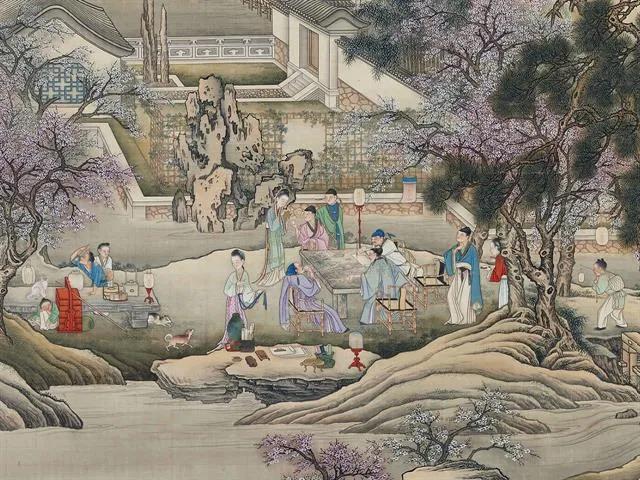 清冷枚仕女图绢本,清冷枚简介