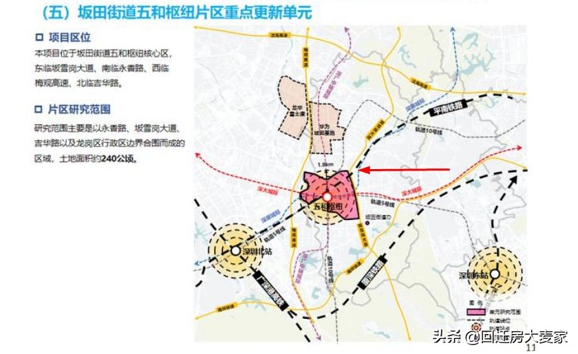 近期，五和枢纽片区更新都第一批确权了，双地铁五和站
