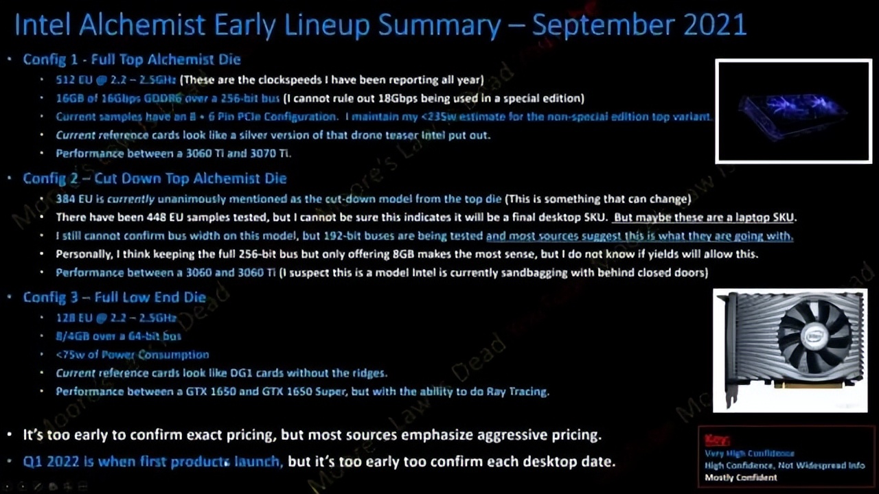 英特尔显卡即将到来，顶级显卡性能接近RTX3070Ti