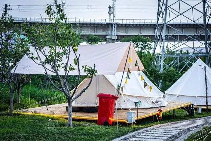 天津周边可生火的露营地,私藏天津小众露营地