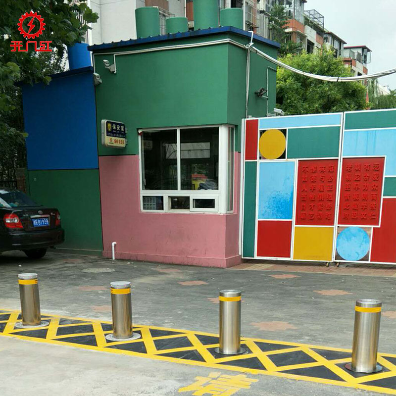 幼儿园防冲撞升降柱的功能？|深圳开门红科技