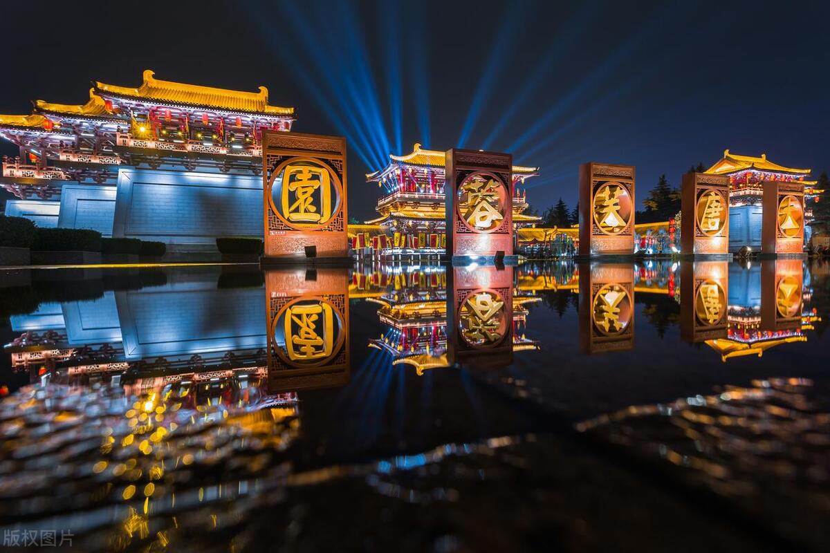 西安古都美景在哪里,千古名都西安