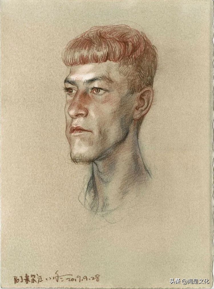 天津美院教授于小冬速写,于小冬美院速写图文