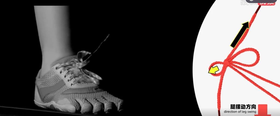 鞋带狂人必备：换个打法鞋带不散架！