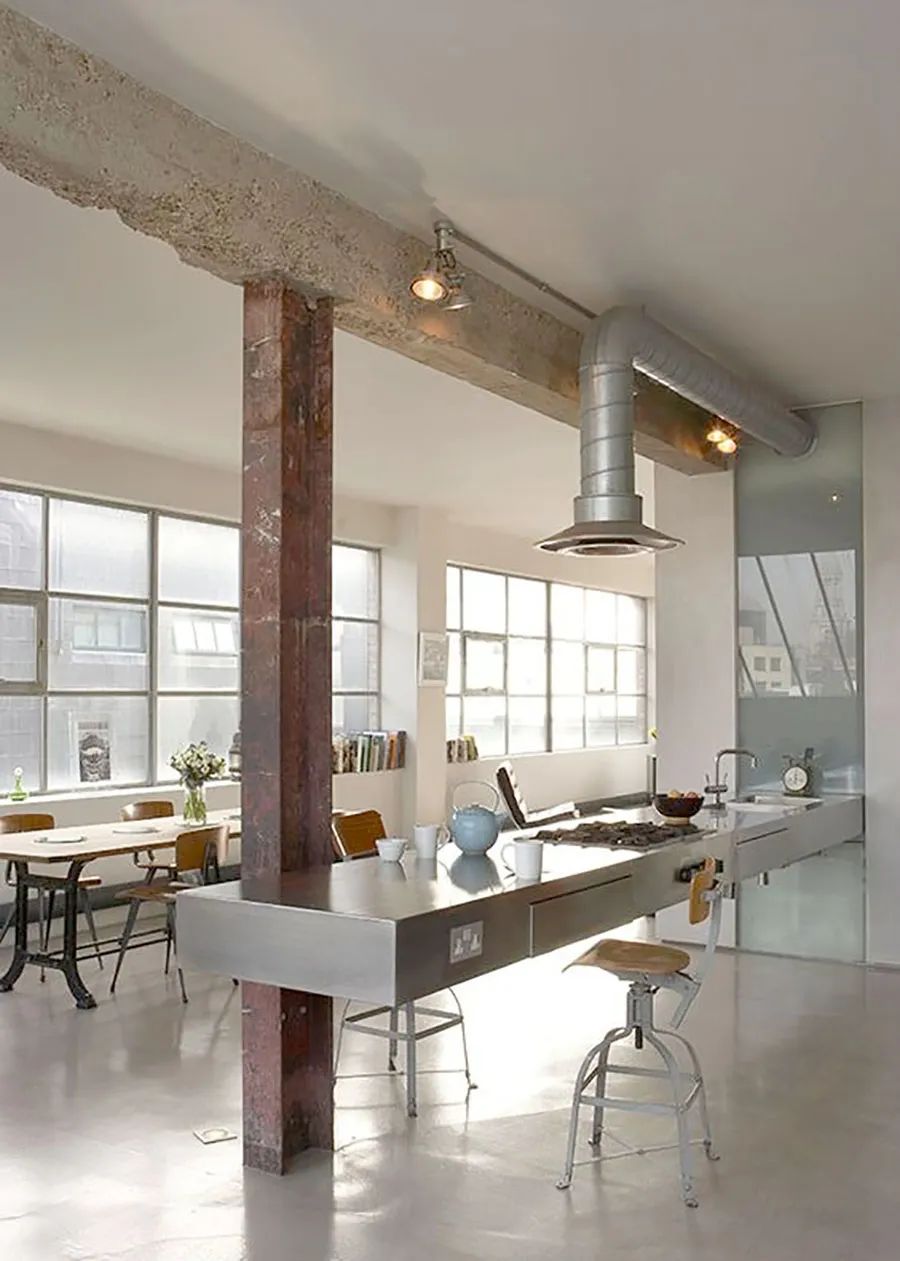 承重墙巧妙改造成开放厨房,承重墙巧妙改造成书房