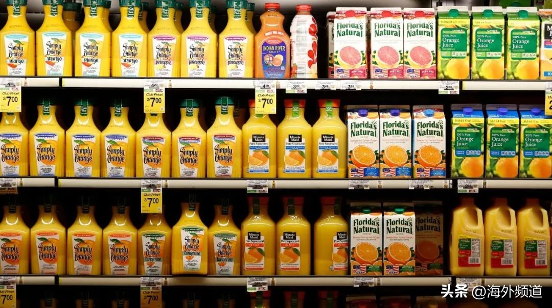 美超市最热卖果汁，被曝含有毒物质超标100倍！网友：我喝了8年啊