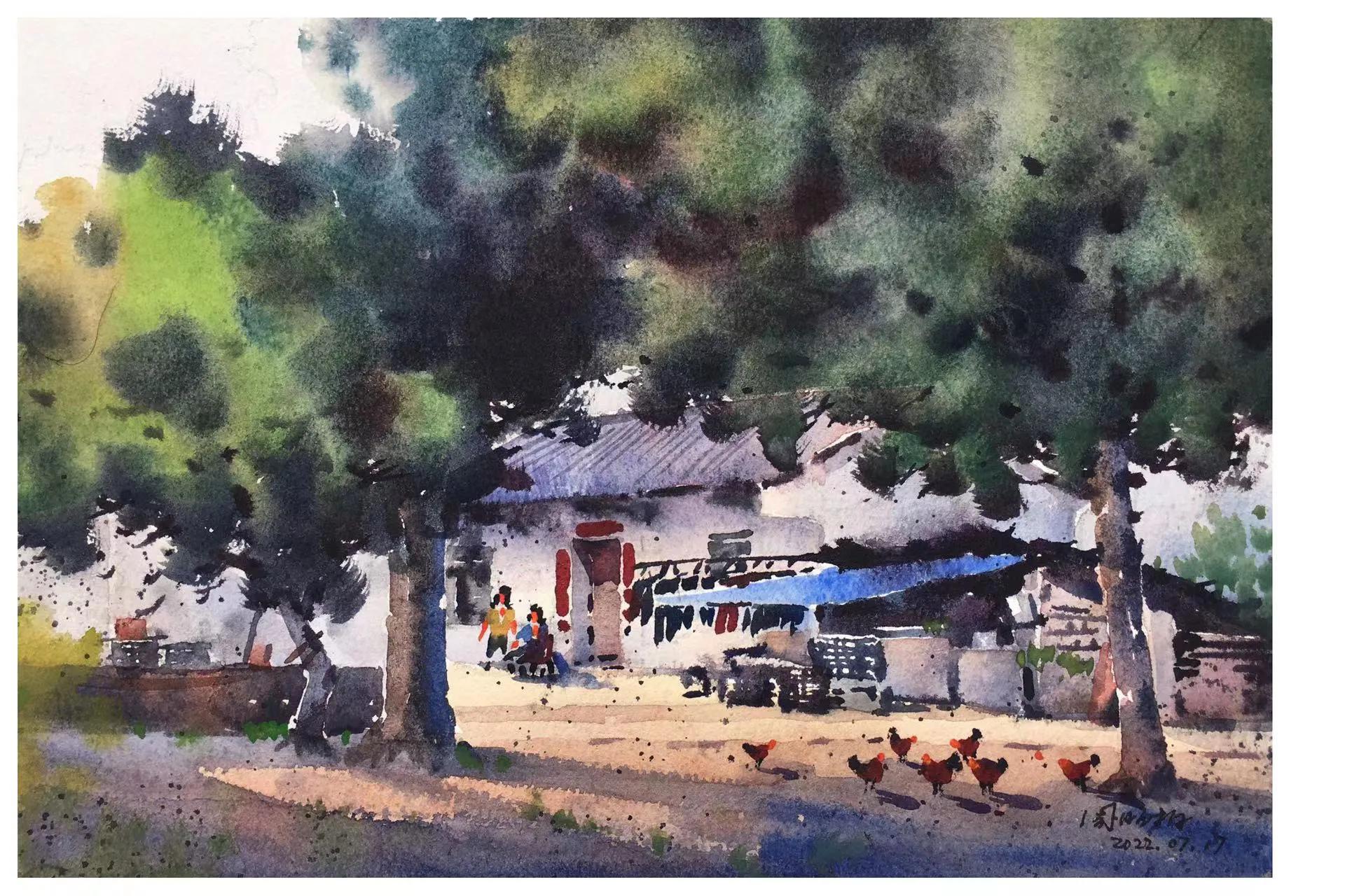 幸福画吧画友作品欣赏,幸福原创绘画作品欣赏