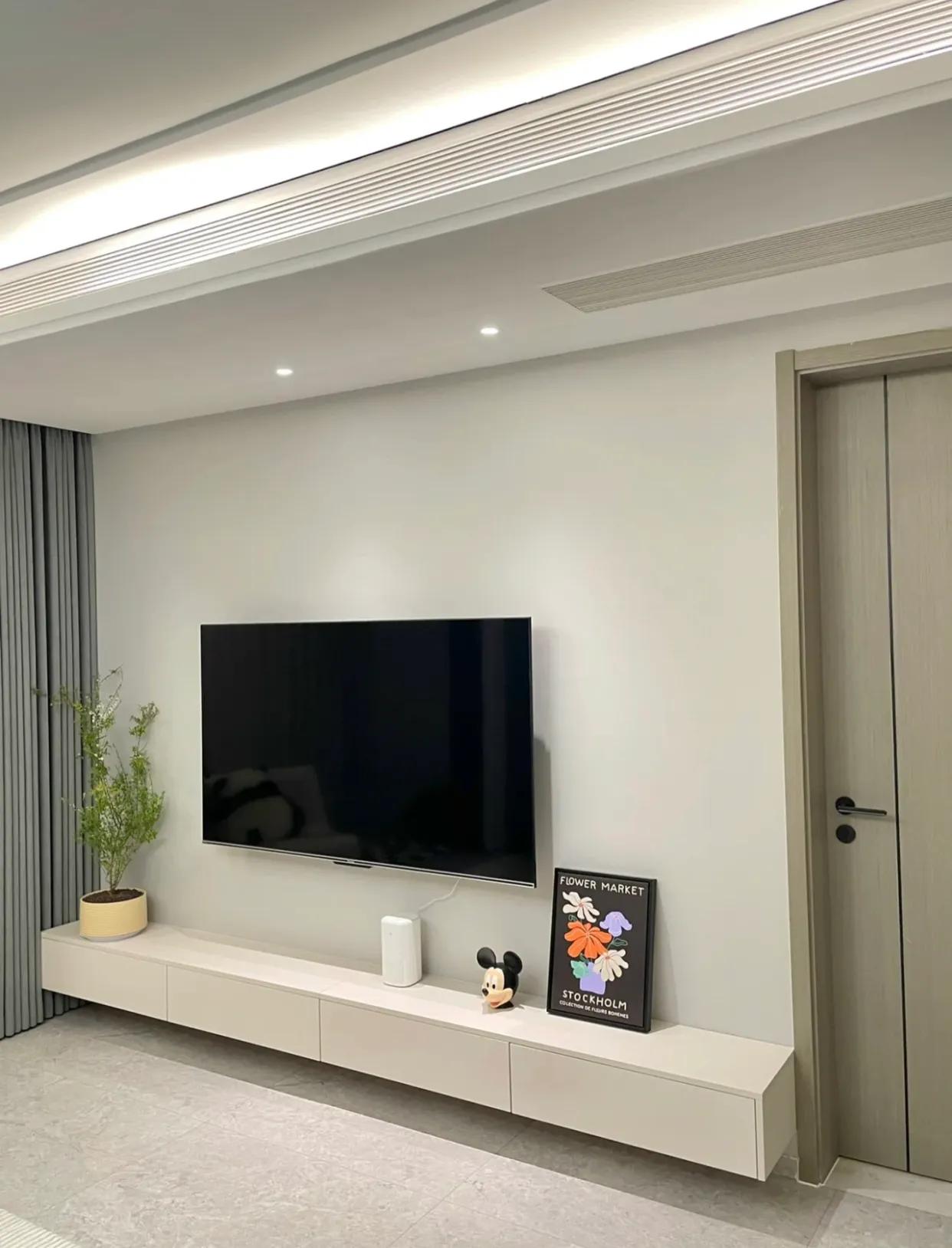 悬空电视柜和放地上的哪个更实用,地面电视柜和悬空电视柜