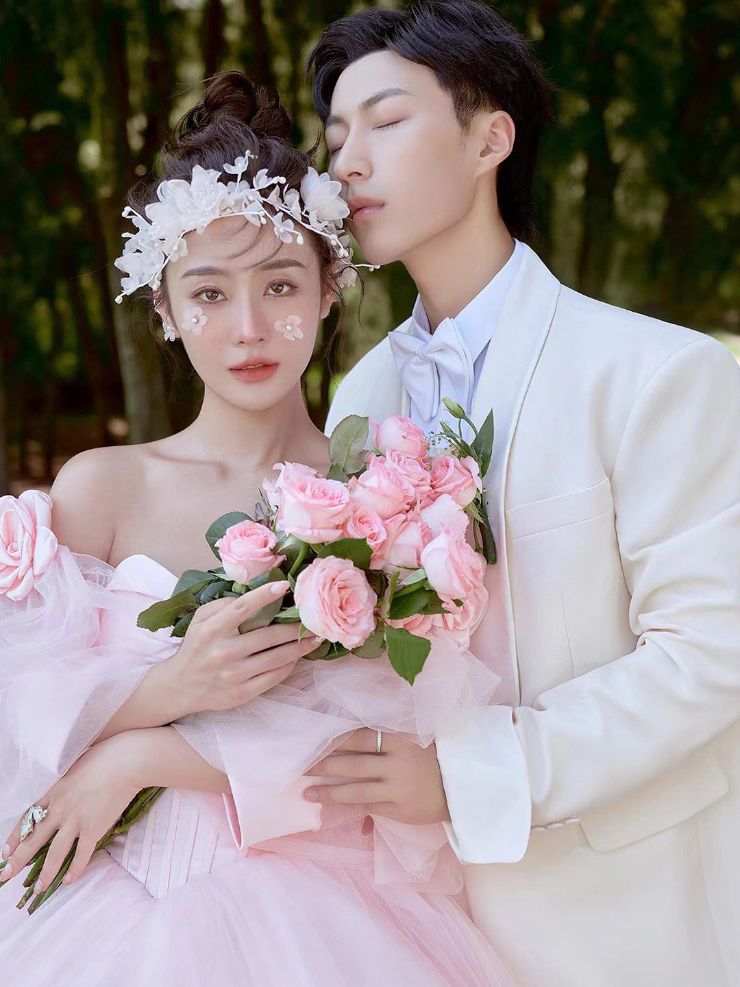 是心动呀公主粉婚纱照也太好看了吧！