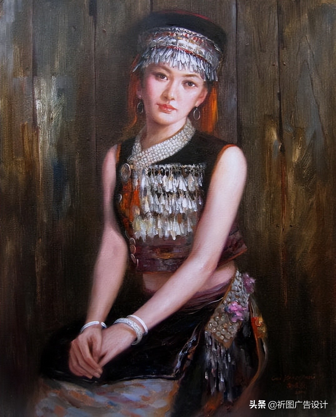 中国艺术人物油画欣赏,中国油画人物大师作品欣赏