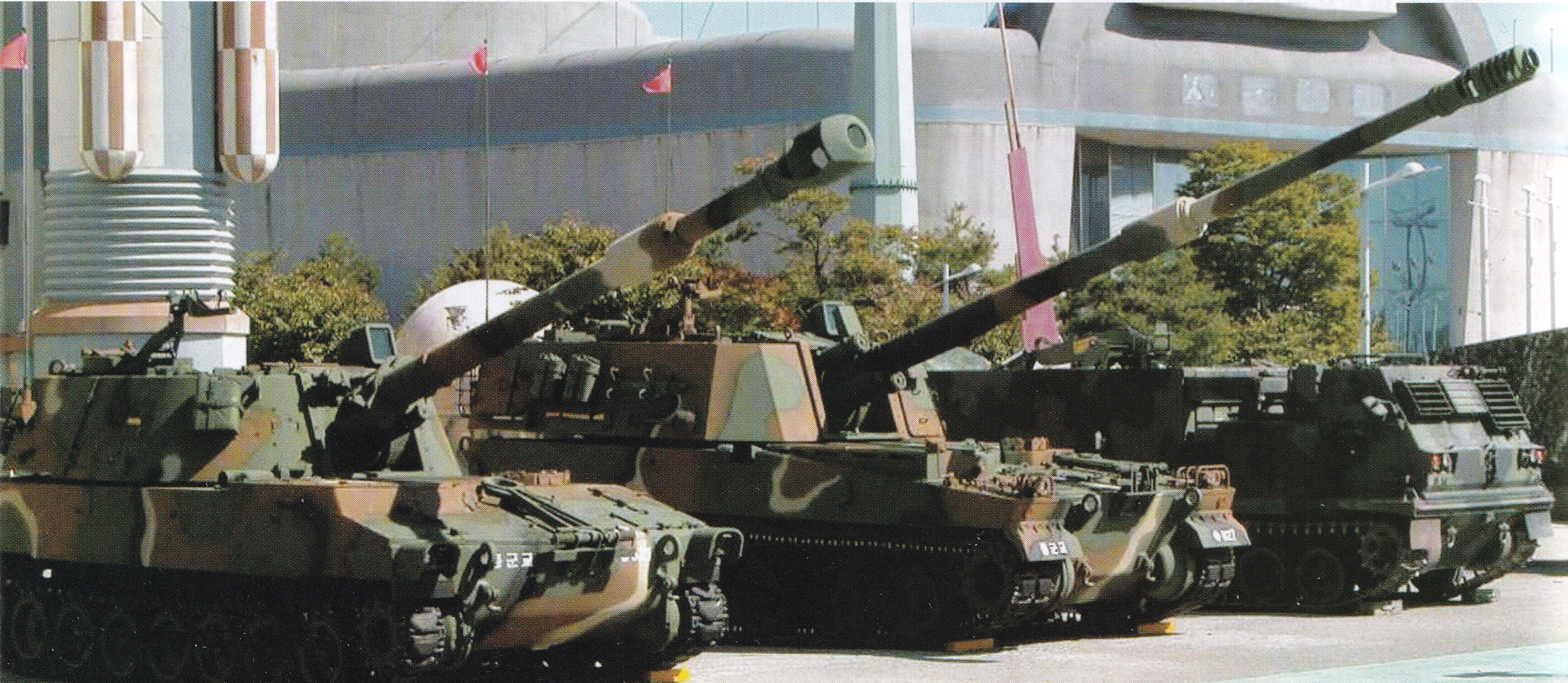 k-9自行榴弹炮最新型号,韩国k9自行榴弹炮