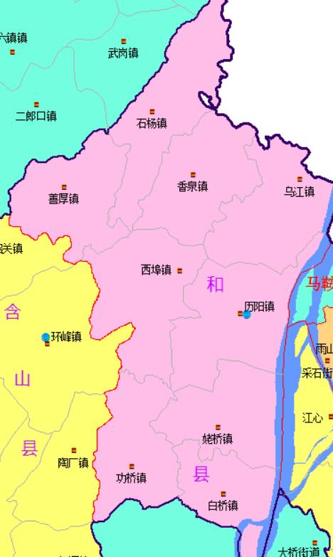 安徽马鞍山和县属于哪个区,安徽马鞍山和县面积