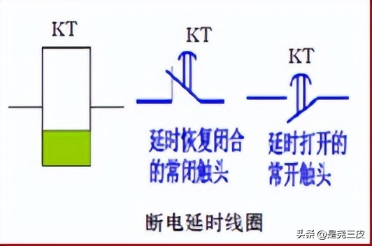 电工技能时间继电器的原理及接线,电工基础入门知识继电器