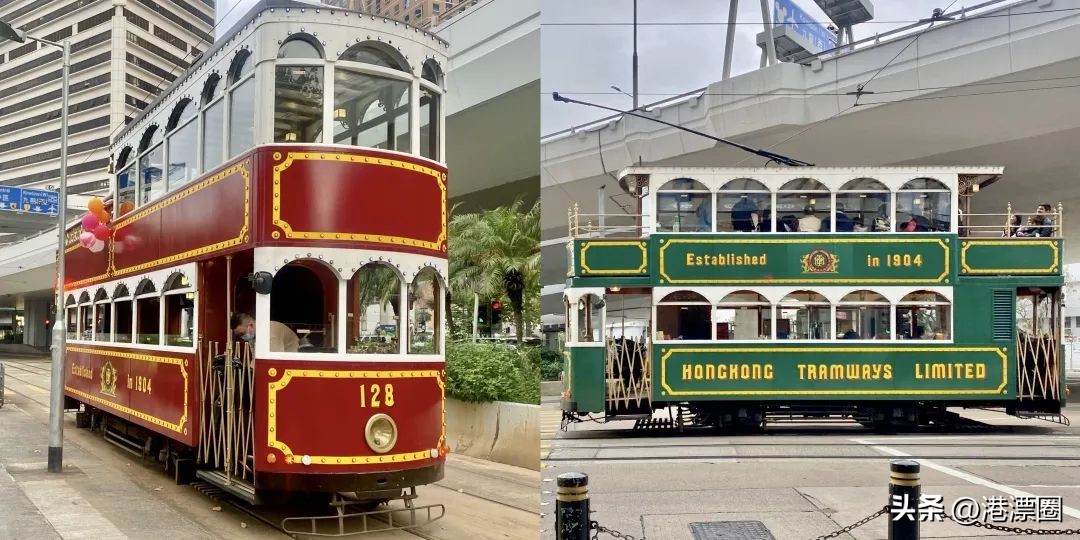 乘坐叮叮车感受香港悠久的历史,乘坐叮叮车感受香港慢节奏的生活