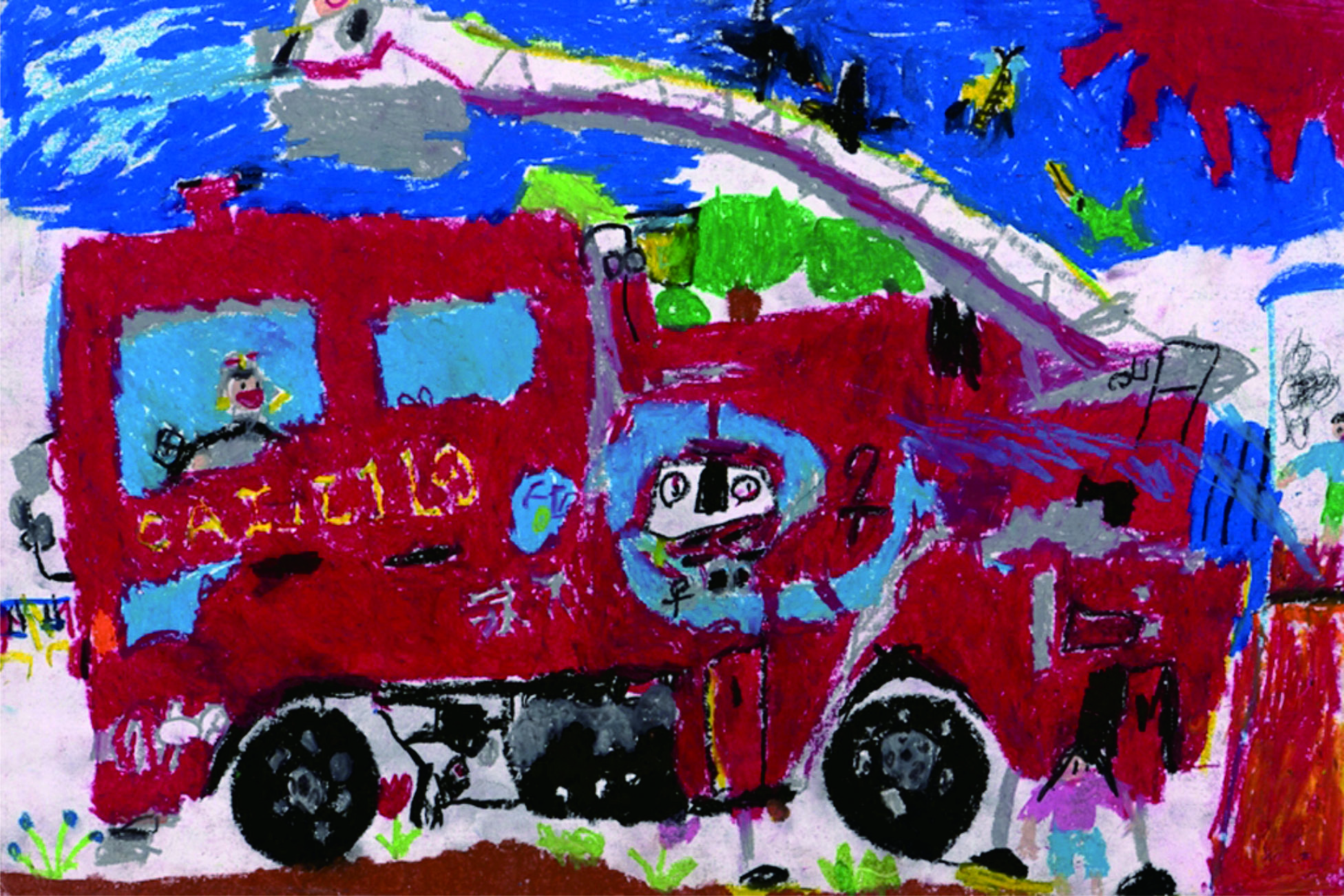 优质儿童画作品欣赏,童心绘世界阳光下成长主题绘画