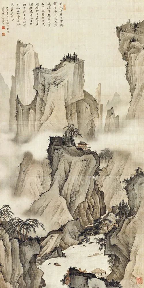 画春天的山水画叫什么,山水画有几种春的画法