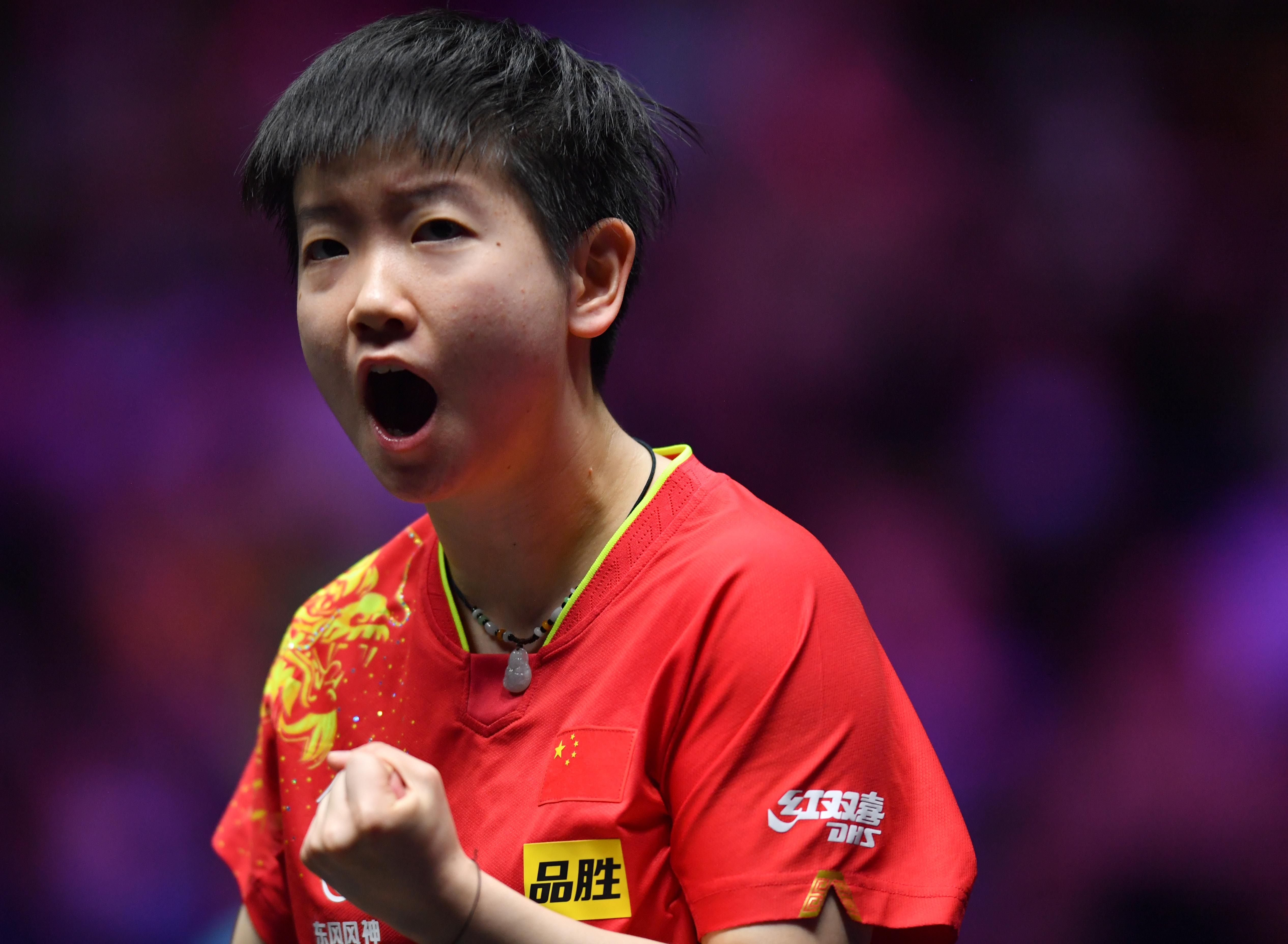 国乒性别大战陈梦对王楚钦,李隼看王曼昱陈梦比赛