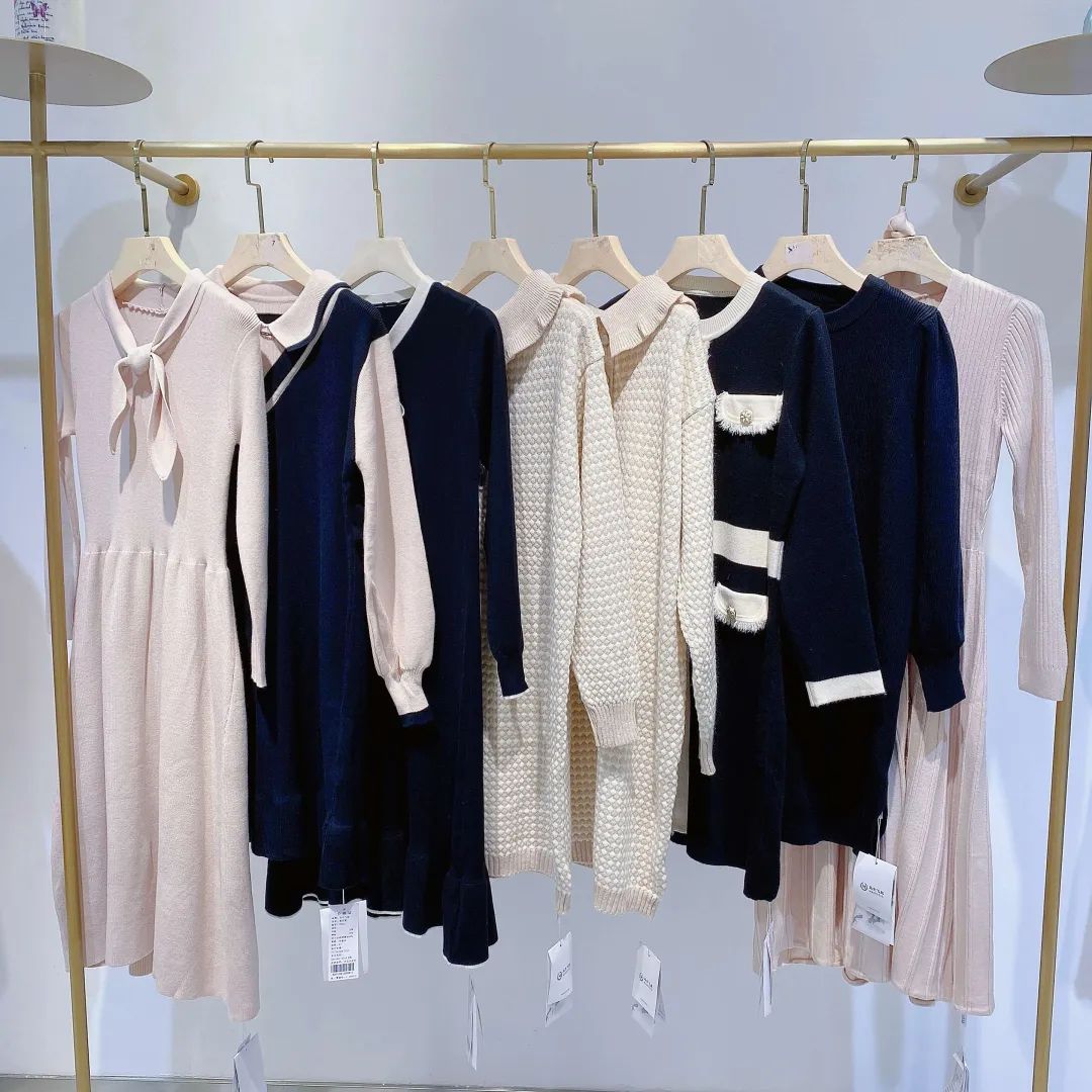 马尔飞丝品牌女装直播,马尔飞丝羊绒连衣裙折扣